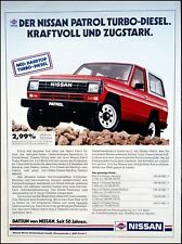 1984 Datsun Patrol Turbo Diesel, Original Advertising