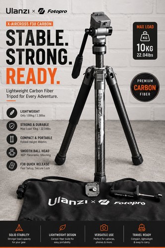 Ulanzi f38 carbon fibre - ulanzi,