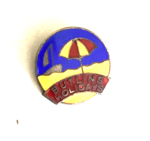 Butlins holidays enamel - butlins,