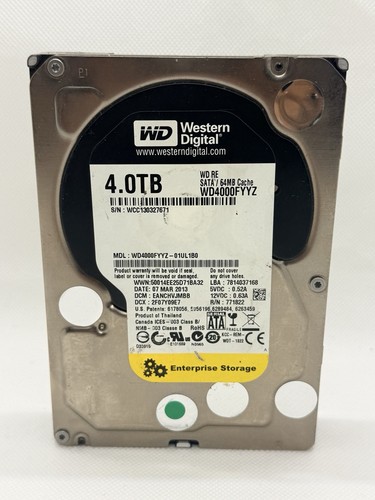 Western digital wd4000fyyz - digital, re