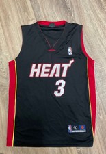 NBA Heat Basketball Vest Jersey #3 Wade Black Size 2XL
