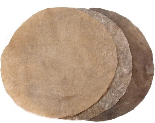 Buffalo skin leather - leather, drum