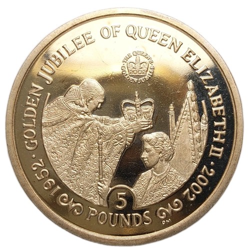 Gibraltar 2002 five pounds - 2002,