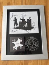 Kasabian Signed And Framed Velociraptor Picture With COA