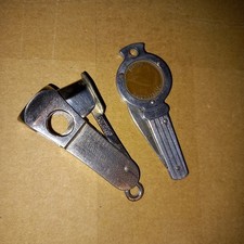 Vintage Cigar Cutter By Donatus Solingen Germany And 1953 Farthing Pocket Tool