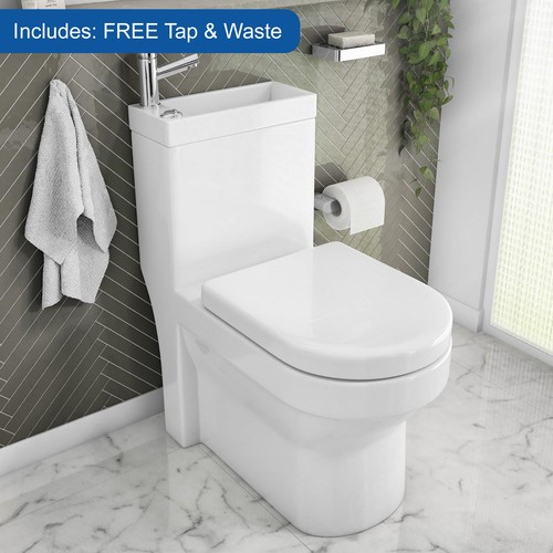 Close coupled toilet - in,