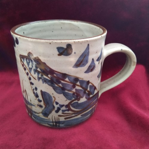 Vintage pottery hand painted - vintage,