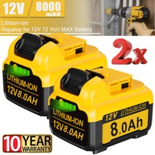2 Packs 4Ah 8Ah Battery For