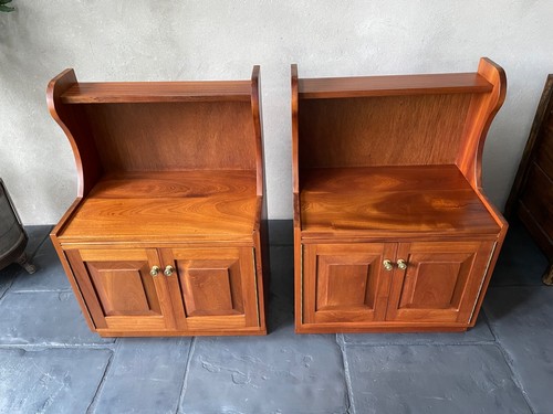 Vintage bedside cabinets - bedside,