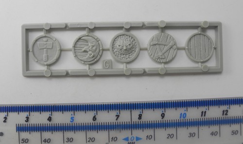 Regimental shields sprue - regimental,