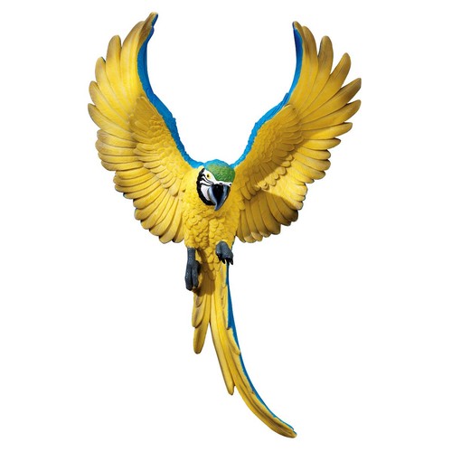Design toscano flapping macaw - design,