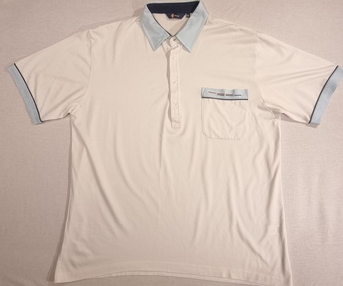Gabicci men 2xl white polo - gabicci,