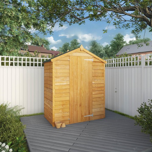 3x5 wooden garden shed overlap - 3x5,