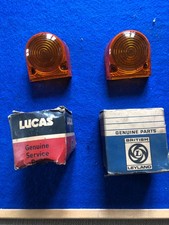 NOS BMC AUSTIN MORRIS MINI MK1 VAN & ESTATE L657 REAR AMBER LIGHT LENS