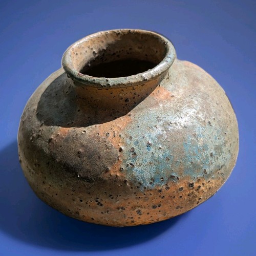 Small vintage bizen - ware, or