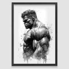 Black & White Marvel Avengers DC Classic Wall Art Poster Print Picture Gift
