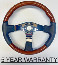 CLASSIC 3 SPOKE CHROME LEATHER