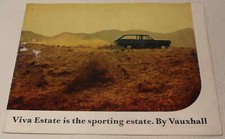 Vauxhall Viva Estate HB 1968 Sales Brochure 
