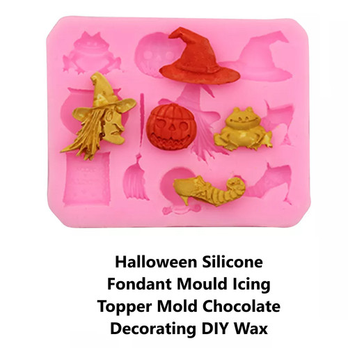 Halloween silicone fondant - halloween,