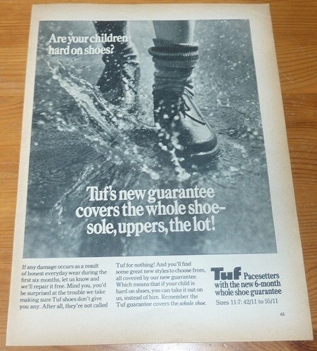 1969 vintage large tuf - 1969,