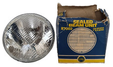 RING R7002 Sealed Beam Unit Light Headlight Headlamp 12V 60/45W 7" R.H. Drive
