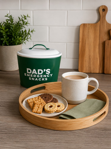 Funny novelty dad biscuit - dad,