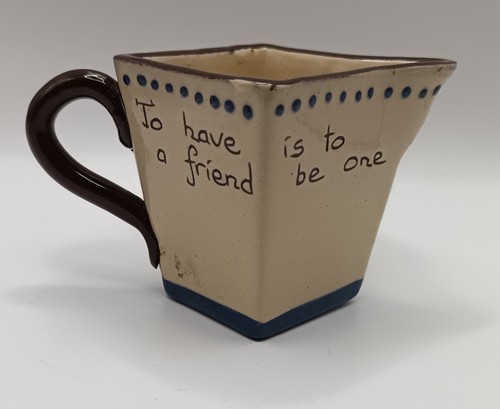 Dartmouth pottery motto - dartmouth, ware