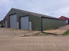 PPS2566 - 23m x 22m x 3m - 75ft x 72ft x 10ft Dutch barn farm building