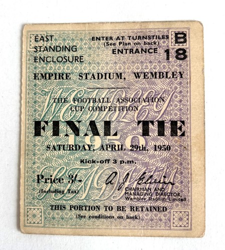 1950 cup final original - cup,