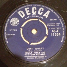 Billy Fury- Don"t Worry