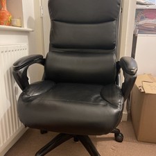 Lazy Boy Leather Desk Chair - Used