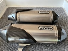 Triumph 1050 Rs Arrow Exhaust Pipes Circa 2020