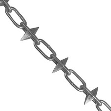 Galvanised Steel Spiked Chain