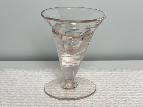 Weird slanted blown glass - weird,
