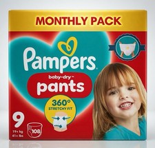 Pampers baby dry size9 diaper - baby,