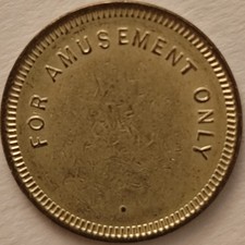 Amusement token part and - amusement,