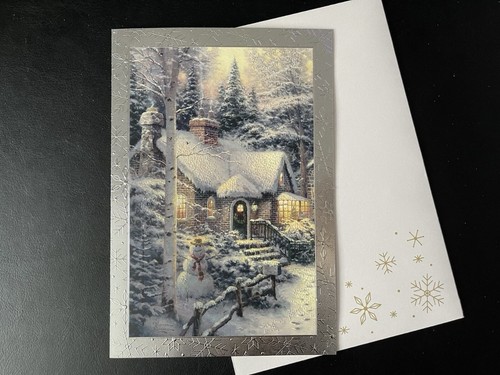 New thomas kinkade christmas - new,