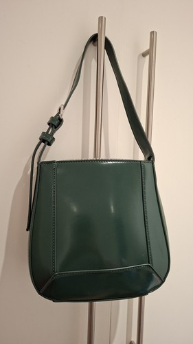 Green handbag zara - green,