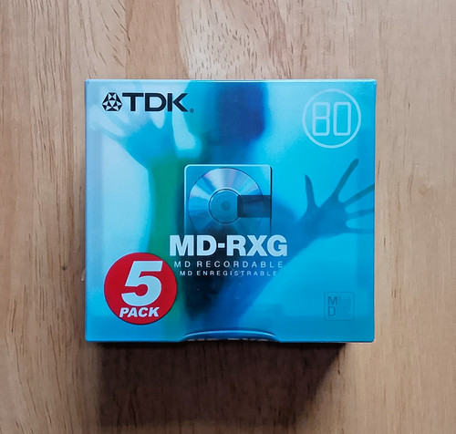 Tdk mini disc pack - mini,