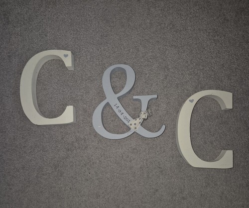 Large wooden letters c - wooden, 'c