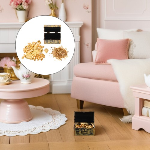 Miniature treasure chest - chest, fairy