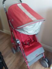 maclaren xt stroller rose with accessories excellent used condition 