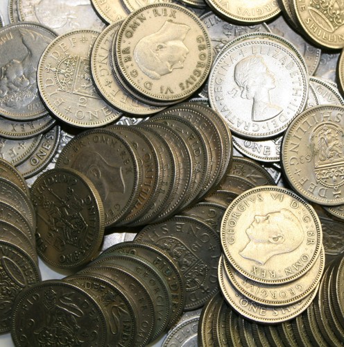 100 shillings coins - shillings,