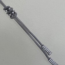 Beautiful New NEXT Silver and Crystal Necklace Pendant