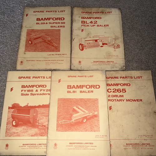 Job lot bamford - bamford, baler