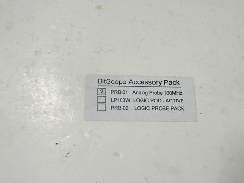 Bitscope prb01 oscilloscope - bitscope,