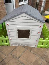 Chad Valley Farm House Kids Playhouse Outdoor Garden Toy