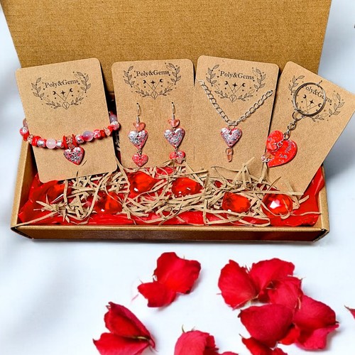 Valentines love heart crystal - valentines,