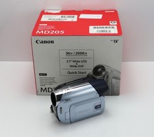 CANON MD205 CAMCORDER BOXED