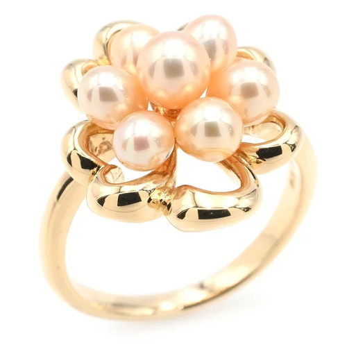 Tasaki baby pearl ring - tasaki, flower